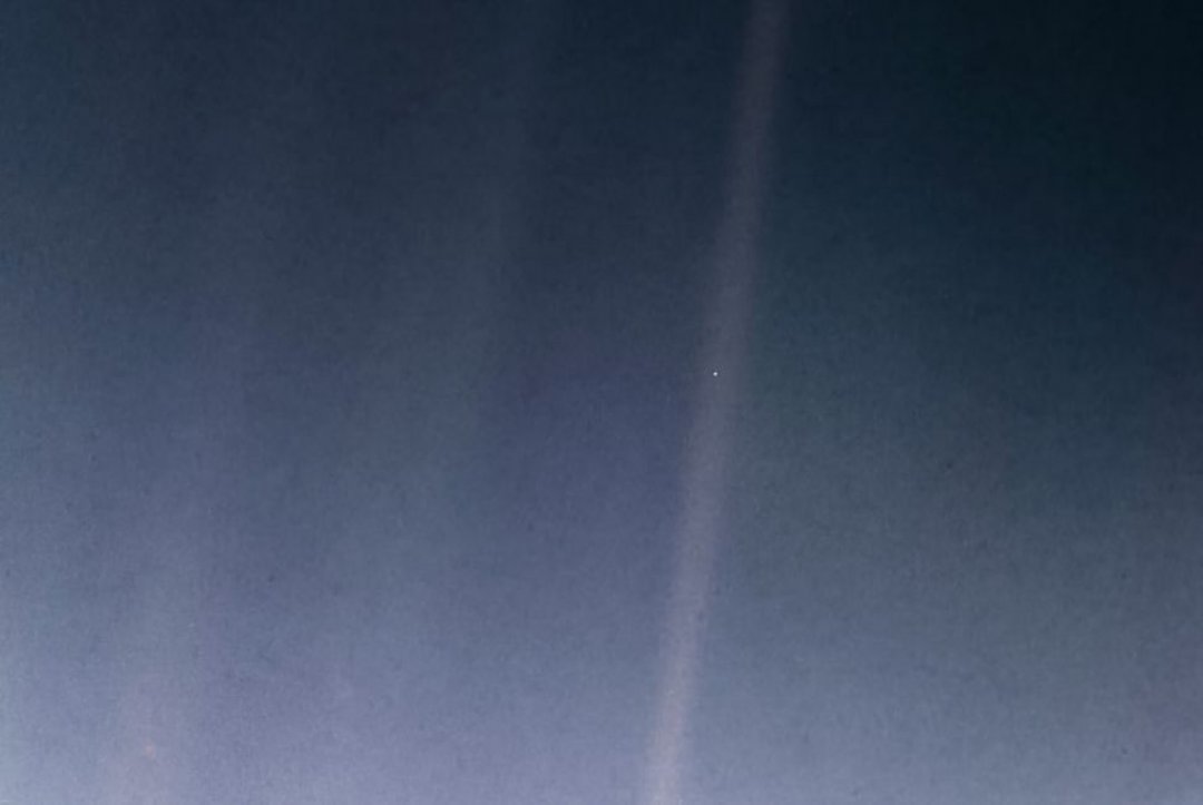 NASA Remastered Iconic ‘Pale Blue Dot’ Image Of Earth