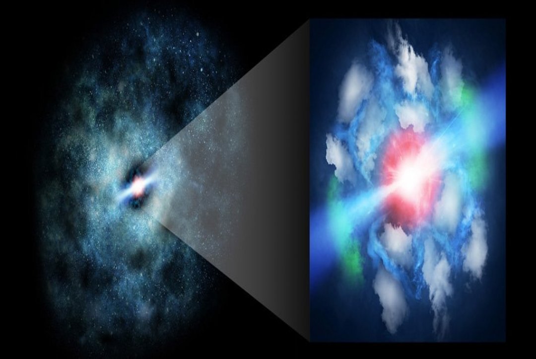 Astronomers Captured Exploding Supermassive Black Hole Jets From The Early Universe