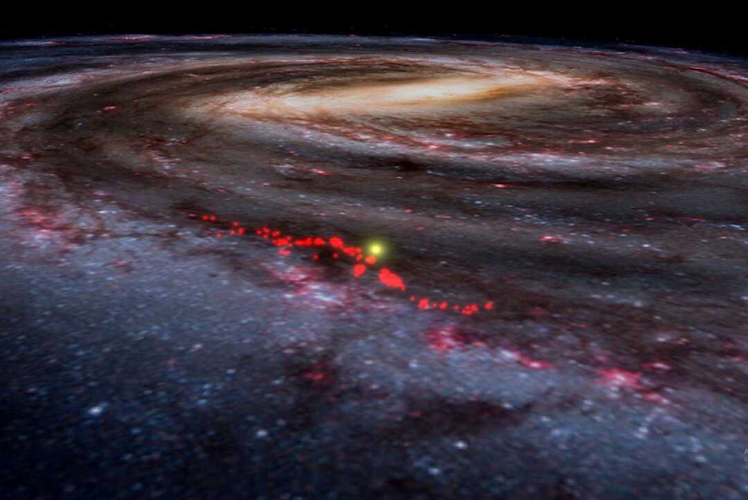 Astronomers Spotted Largest Gaseous Structure Ever Observed In The Milky Way