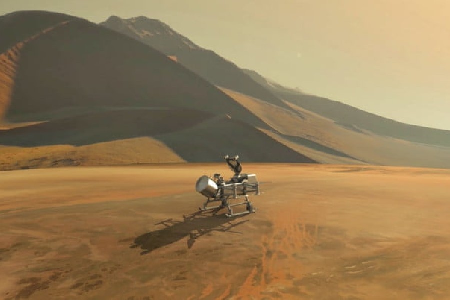 Dragonfly rotorcraft to search for life signs on Saturn’s moon Titan