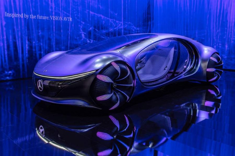 This Mercedes-Benz can be controlled through your brain